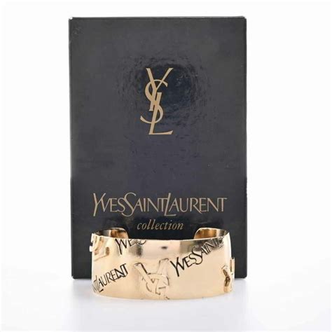 ysl armband douglas|YSL cuffs for men.